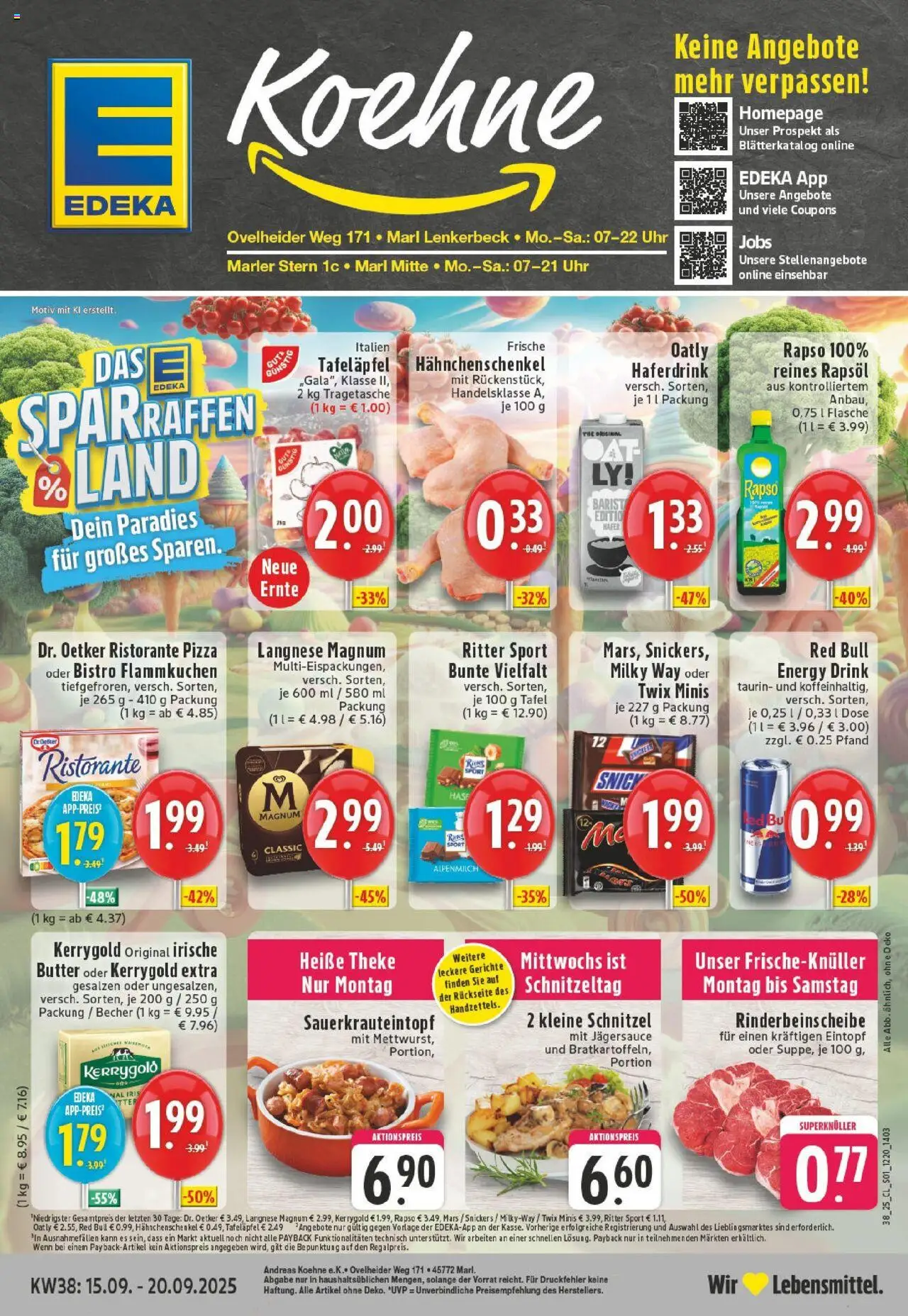 EDEKA Prospekt ab 14.09.2025 - Prospekt Marl Online