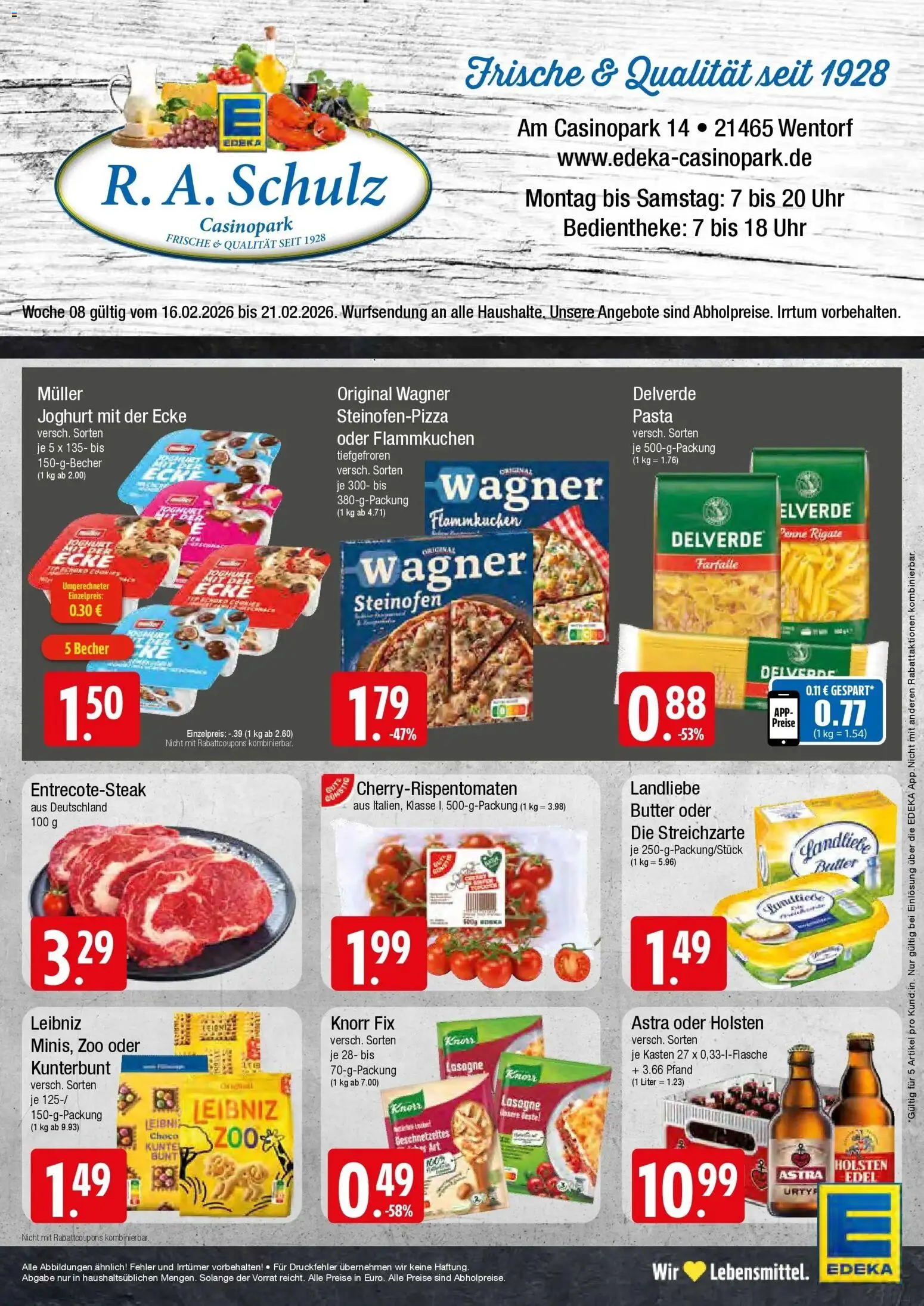 Vorschau von dem Prospekt des Geschäftes Edeka, gültig ab dem 16.02.2026