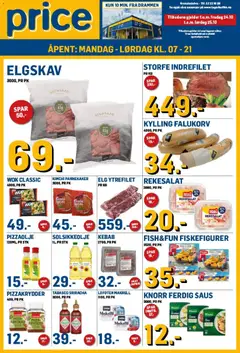 Forhåndsvis Kundeavis fra butikk Price Lagerbutikk gyldig fra 24/10/2025