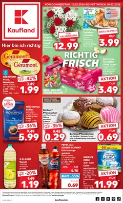Vorschau von dem Prospekt des Geschäftes Kaufland, gültig ab dem 12.02.2026