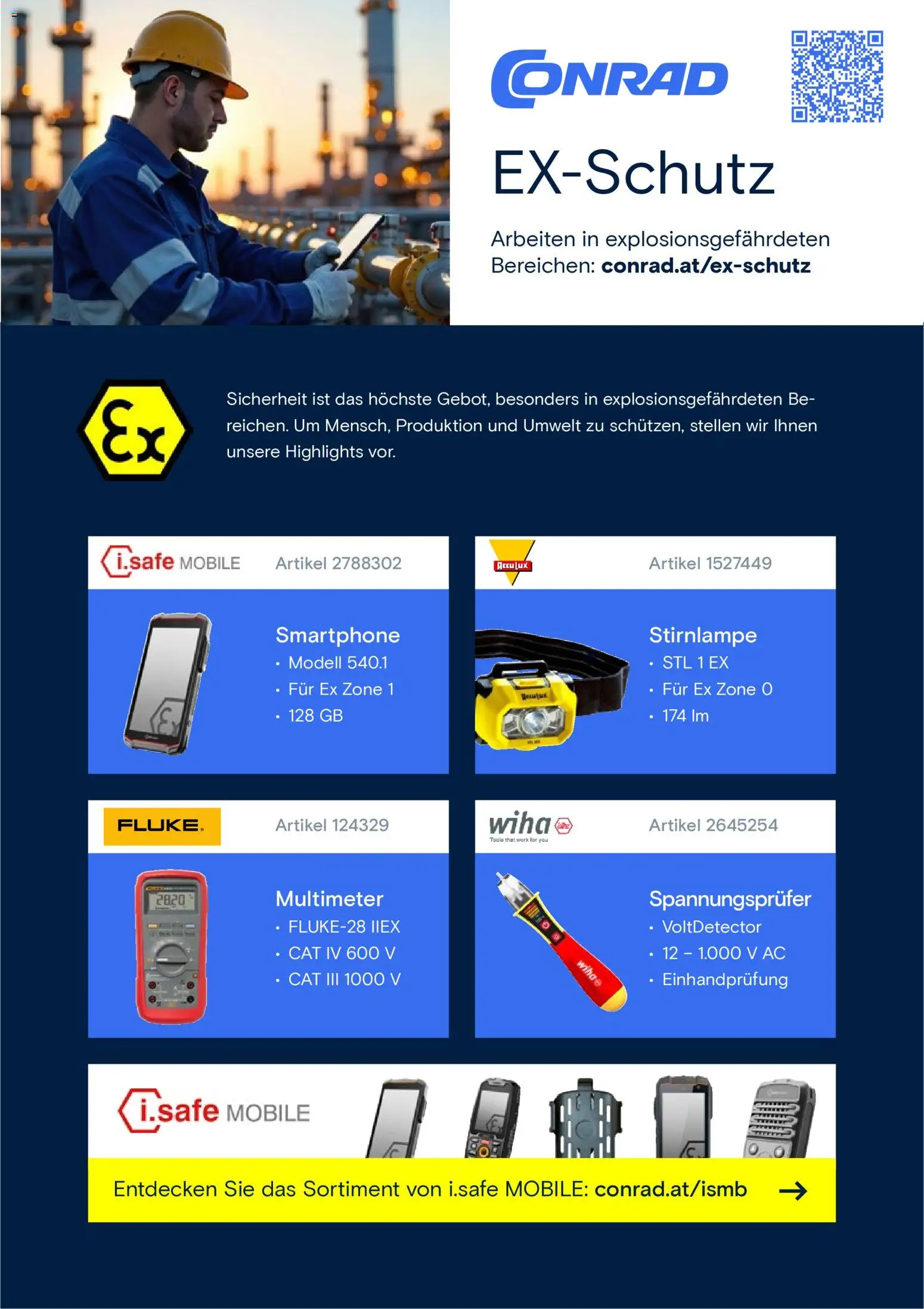 Vorschau der Angebote: Conrad Conrad Sicheres Arbeiten in explosionsgefährdeten Bereichen gültig ab 12.03.2026