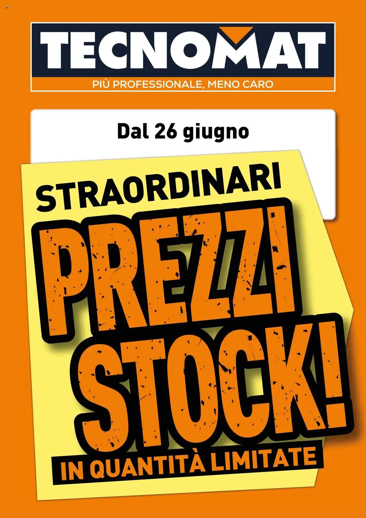 Volantino TECNOMAT valido da 25/06/2025 numero di pagina 1