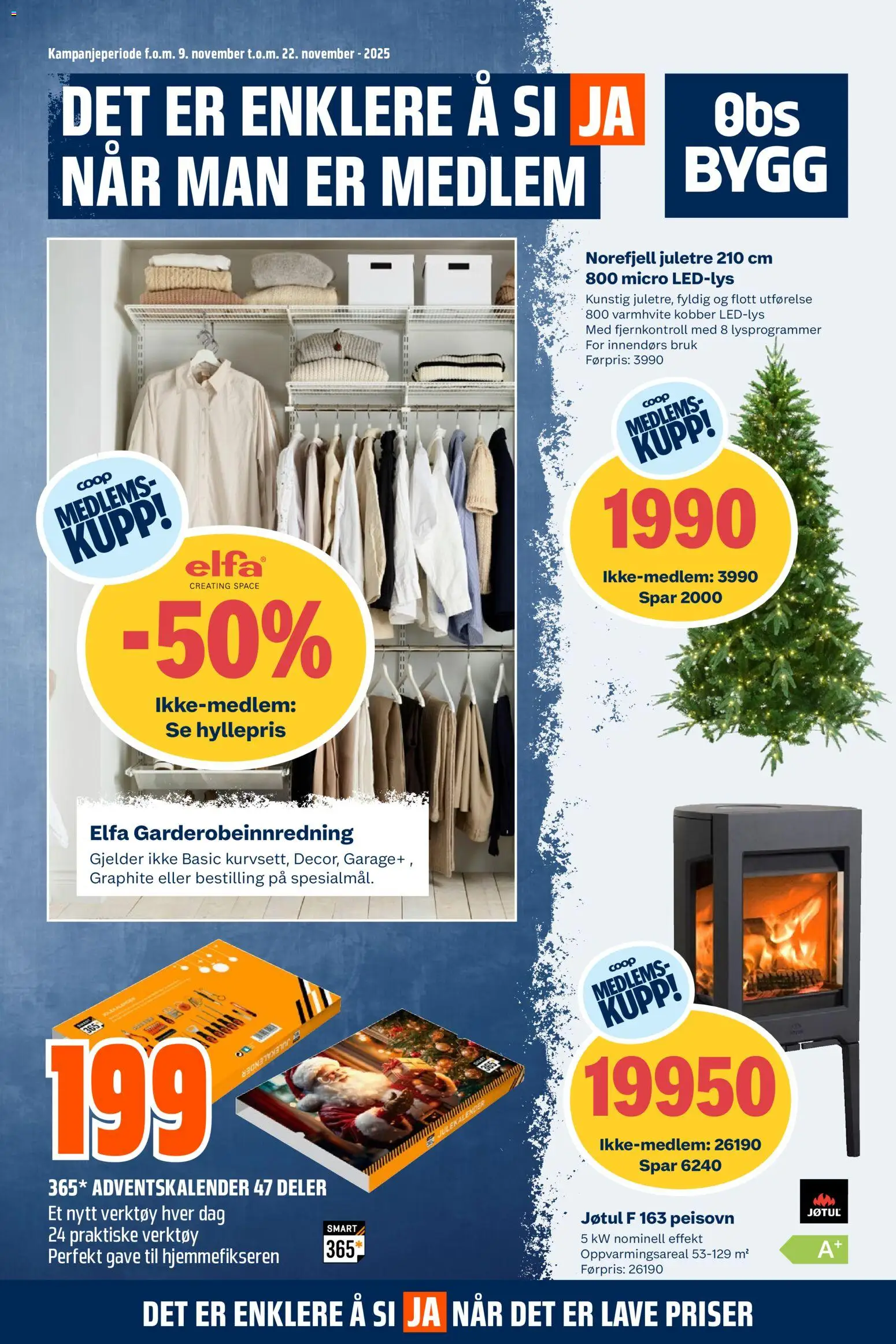 Forhåndsvis Kundeavis fra butikk Obs Bygg gyldig fra 09/11/2025