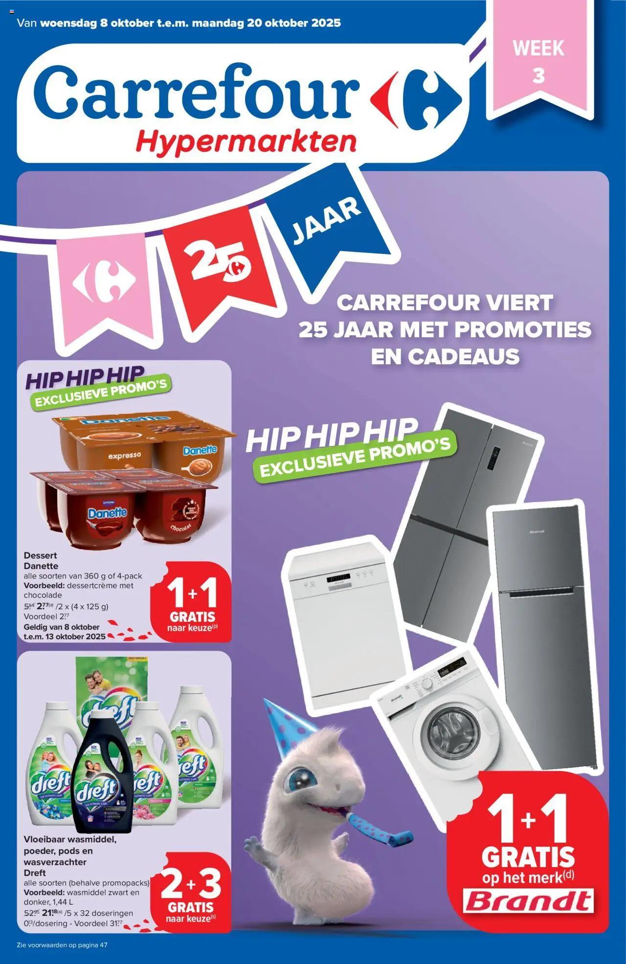 Carrefour shop Hypermarkten Promoties geldig vanaf 08/10/2025 - Paginanummer 1
