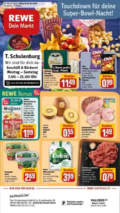 Vorschau von dem Prospekt des Geschäftes Rewe, gültig ab dem 02.02.2026
