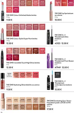 Predogled kataloga iz trgovine Oriflame veljaven od 19.11.2025 | Stran: 74