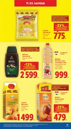 Lidl - Akciós újság Lidl megtekintése, amely érvényes 2025.10.30.-től | Oldal: 63