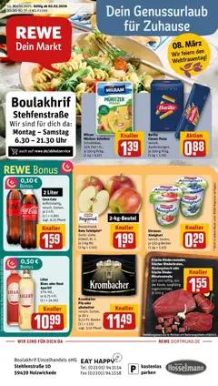 Vorschau von dem Prospekt des Geschäftes Rewe, gültig ab dem 02.03.2026