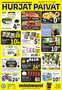 Kaupan Minimani Tarjoukset - Vaasa esikatselu, voimassa 20/02/2026