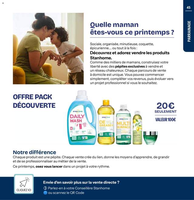 Nouveau catalogue Stanhome à partir du 30/03