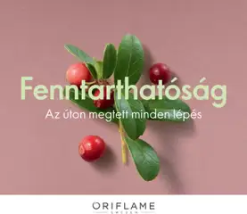 Oriflame - Oriflame katalógus Fenntarthatóság megtekintése, amely érvényes 2020.05.27.-től
