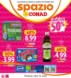 Anteprima dell'opuscolo Attuale volantino dal negozio Spazio Conad valido da 26/08/2025
