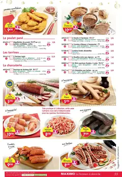 Prévisualisation de Catalogue du magasin Maximo formulaire valide 21/11/2025 | Page: 55