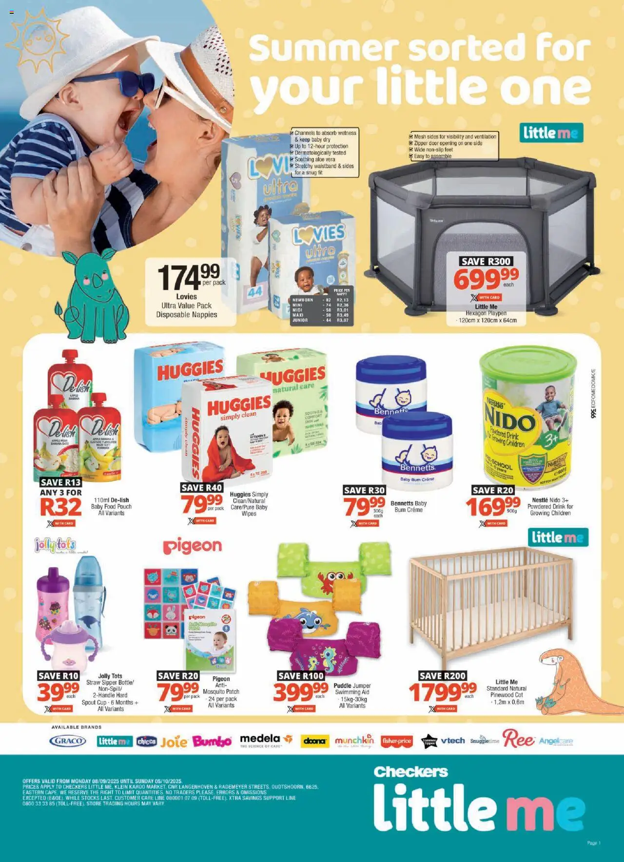 Checkers Eastern Cape - Little Me September Promotion 08/09 - 05/10/2025 >> Catalogue