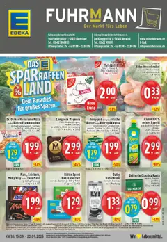 Vorschau von dem Prospekt des Geschäftes Edeka, gültig ab dem 14.09.2025