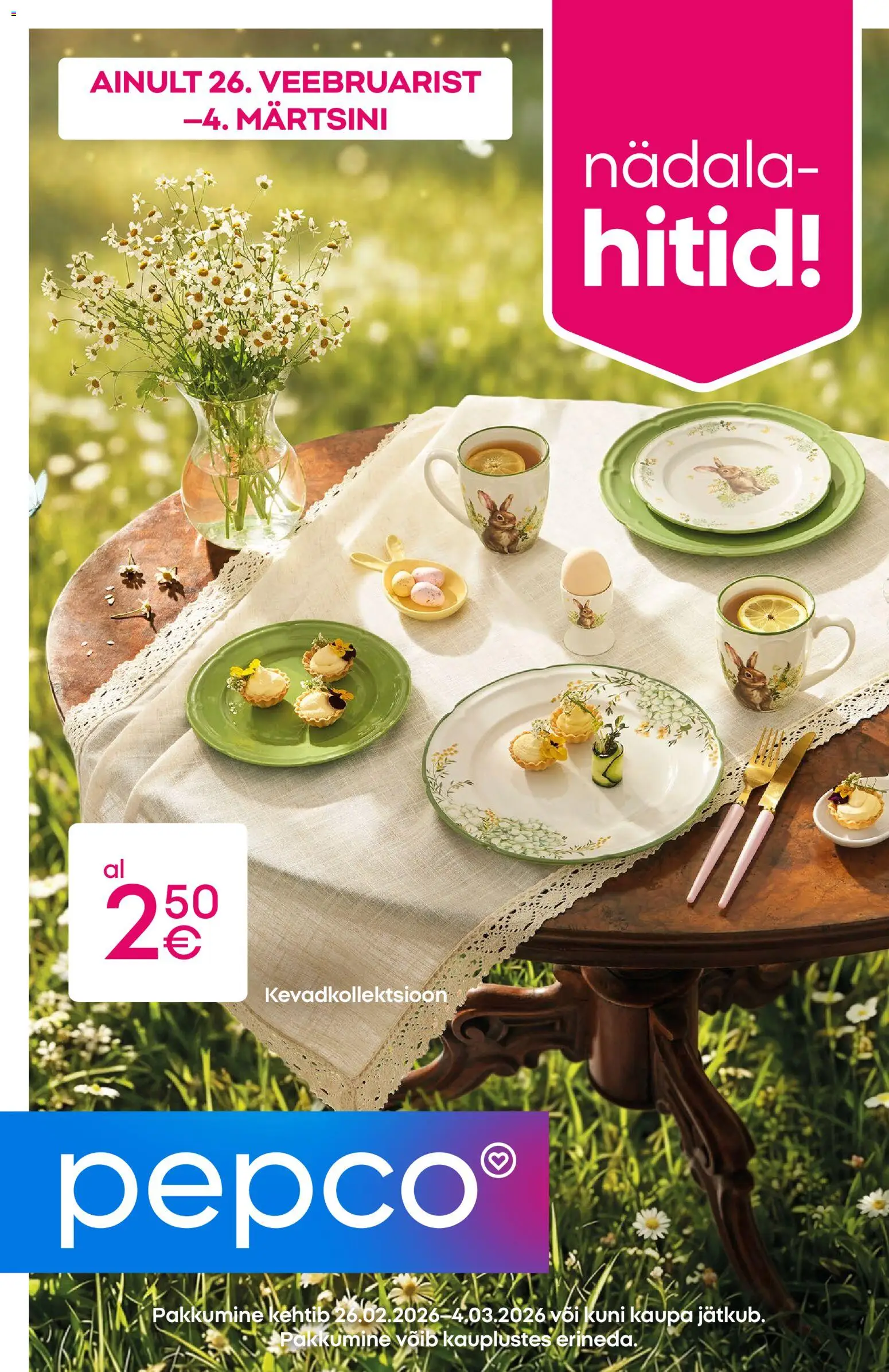 Pepco kliendilehe eelvaade alates 26.02.2026