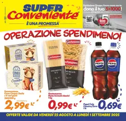 Anteprima dell'opuscolo Attuale volantino dal negozio SuperConveniente valido da 22/08/2025