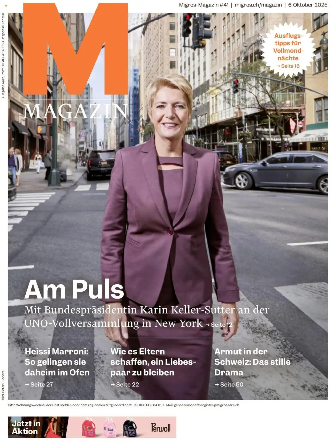 Migros Magazin ab 06.10.2025 - Seitennummer 1
