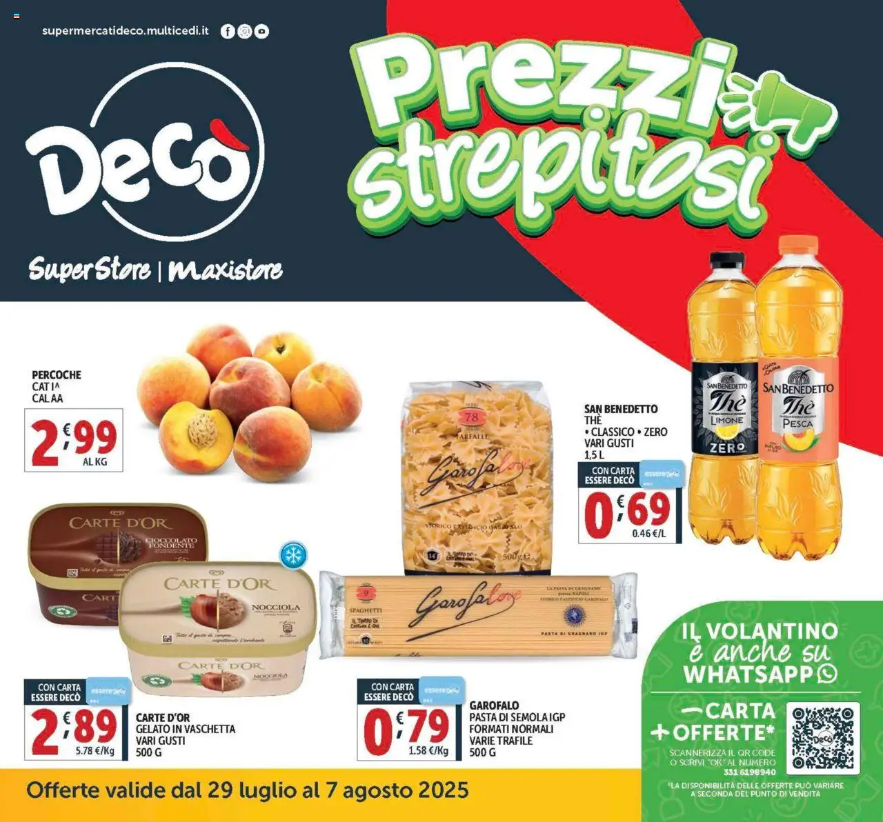 Volantino Decò valido da 29/07/2025 numero di pagina 1