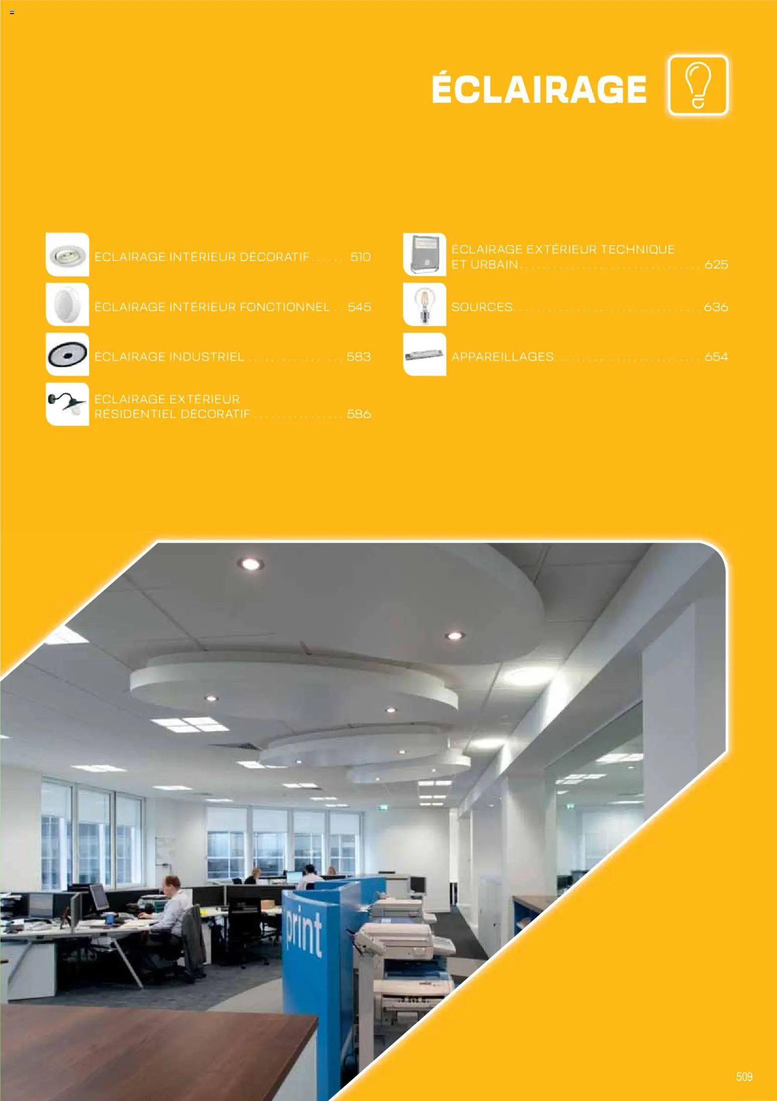 Prévisualisation de Brochure Éclairage du magasin Rexel formulaire valide 01/12/2025