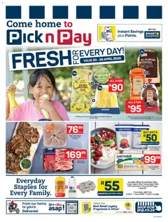 Preview of Pick n Pay flyer valid from 20/04/2026