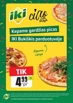 IKI parduotuvės leidinio Leidinys - Specialūs pasiūlymai IKI Bukiškis parduotuvės klientams galiojančio nuo 2025.11.27 peržiūra