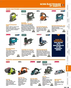 Prévisualisation de Catalogue du magasin Bricoman formulaire valide 19/03/2025 | Page: 513