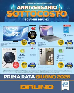 Anteprima dell'opuscolo Volantino Milazzo dal negozio BRUNO valido da 19/02/2026