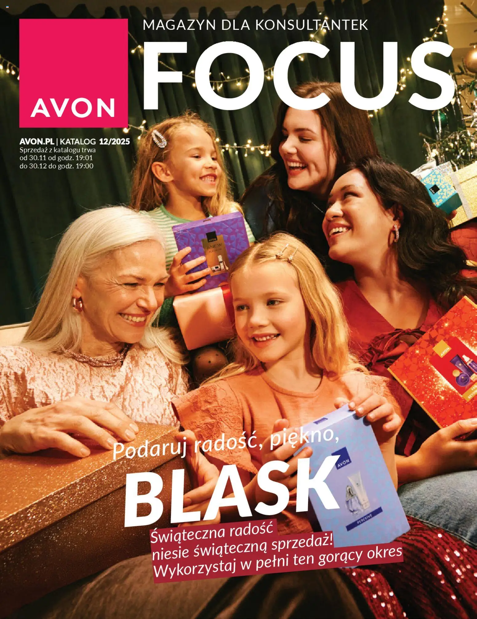Pogląd gazetki "Magazyn Focus" ze sklepu Avon ważnej od 01.12.2025