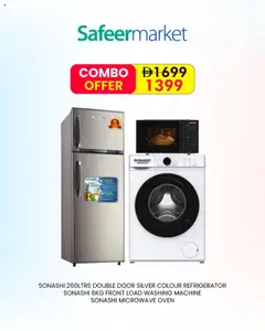 Preview of the catalogue Combo Offer of store Safeermarket valid from 6 Oct, 2025