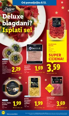 Pregled letka Katalog trgovine Lidl vrijedi od 08.12.2025 | Stranica: 18
