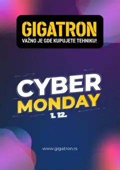 Pregled Gigatron kataloga - važi od 01.12.2025