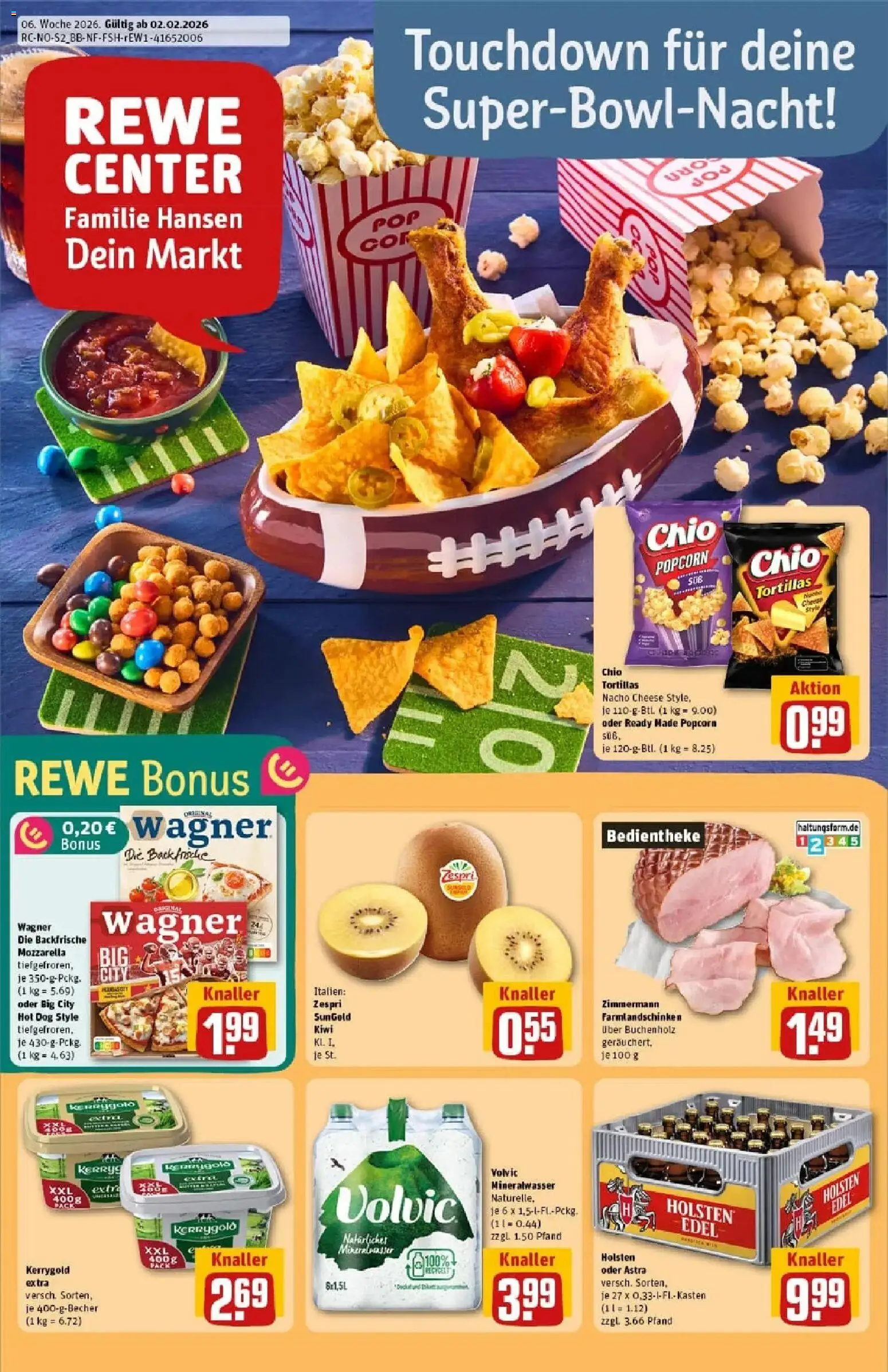 Vorschau von dem Prospekt des Geschäftes Rewe, gültig ab dem 02.02.2026