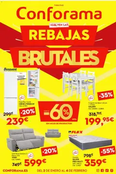 Vista previa del folleto de la tienda Conforama válido desde el 02/01/2026 
