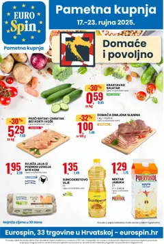 Pregled letka Katalog trgovine Eurospin vrijedi od 17.09.2025