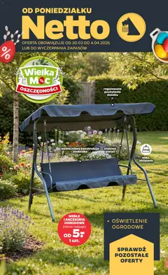 Pogląd gazetki "Netto gazetka od poniedziałku NonFood" ze sklepu Netto ważnej od 30.03.2026