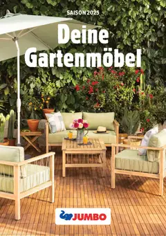Vorschau des Merkblatts Aktionen Gartenmöbelbroschüre 2025 vom Shop Jumbo gültig von 21.02.2025 bis 