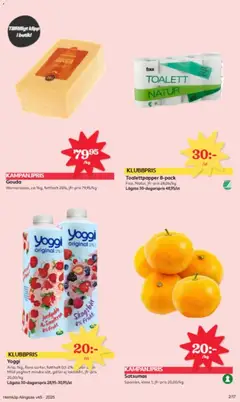 Förhandsgranska reklamblad Aktuella reklamblad Hemköp från butik Hemköp gäller från 03/11/2025 | Sida : 2