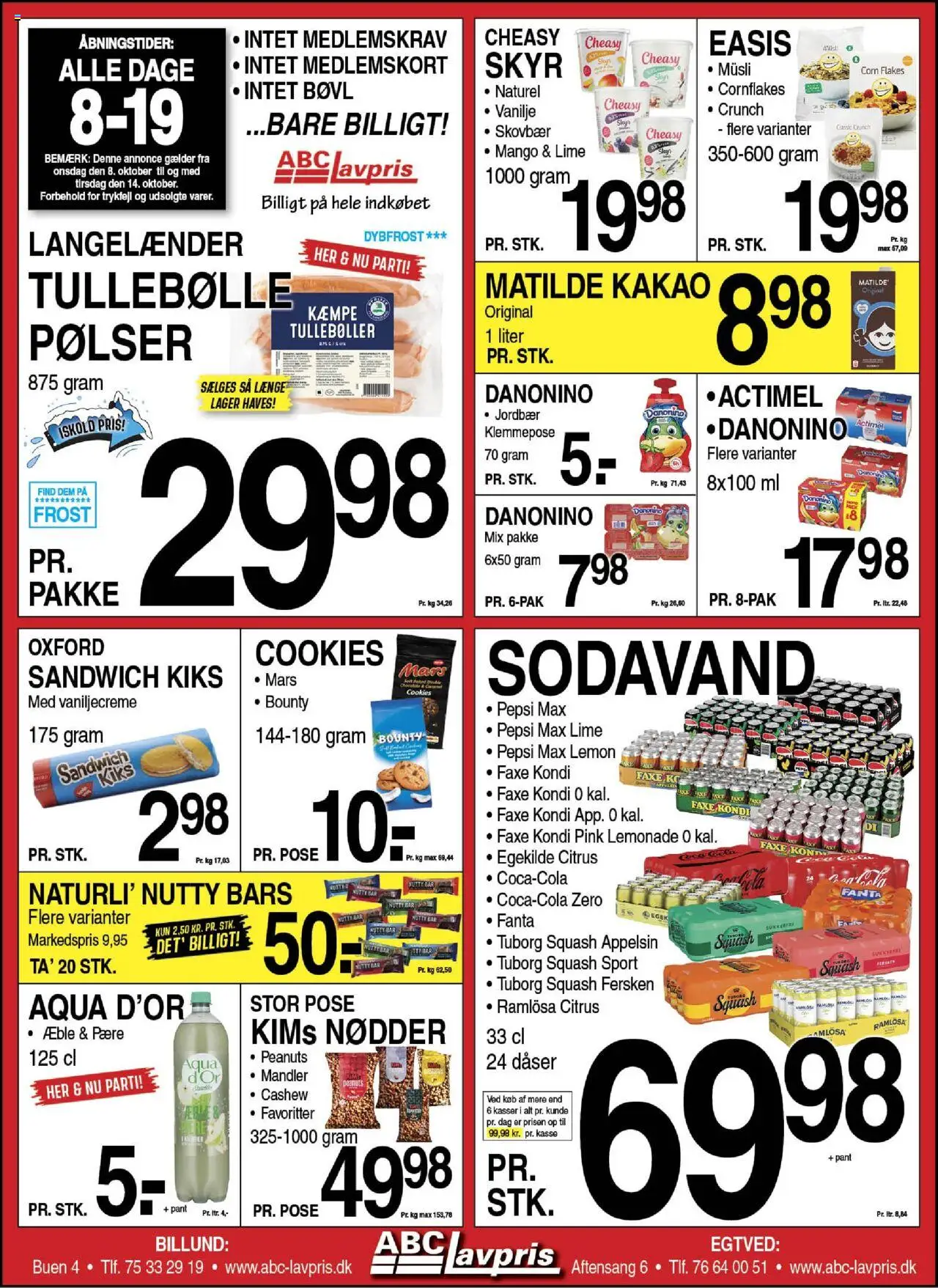 Abc Lavpris tilbudsavis gyldig fra 08/10/2025 - side 1