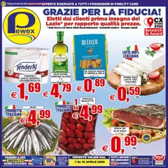 Anteprima dell'opuscolo Pewex volantino via Rubicone, 36 dal negozio Pewex valido da 07/04/2026