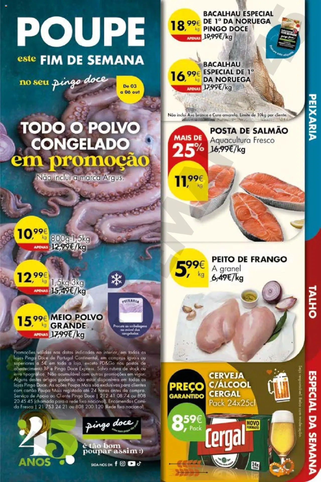 Pingo Doce Folheto de 03/10/2025 - catálogo esta semana - página 1