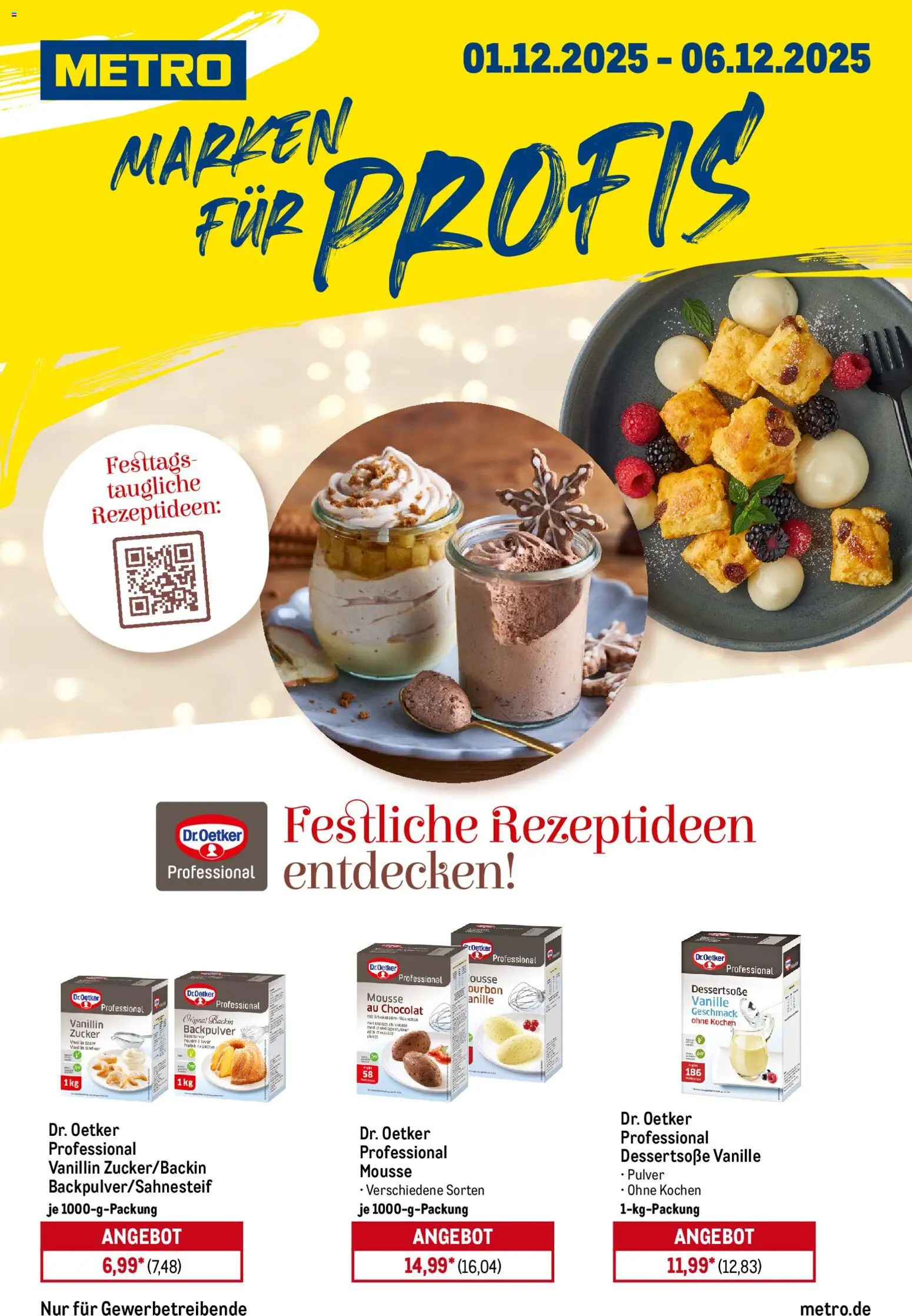 Vorschau von dem Prospekt des Geschäftes Metro, gültig ab dem 01.12.2025