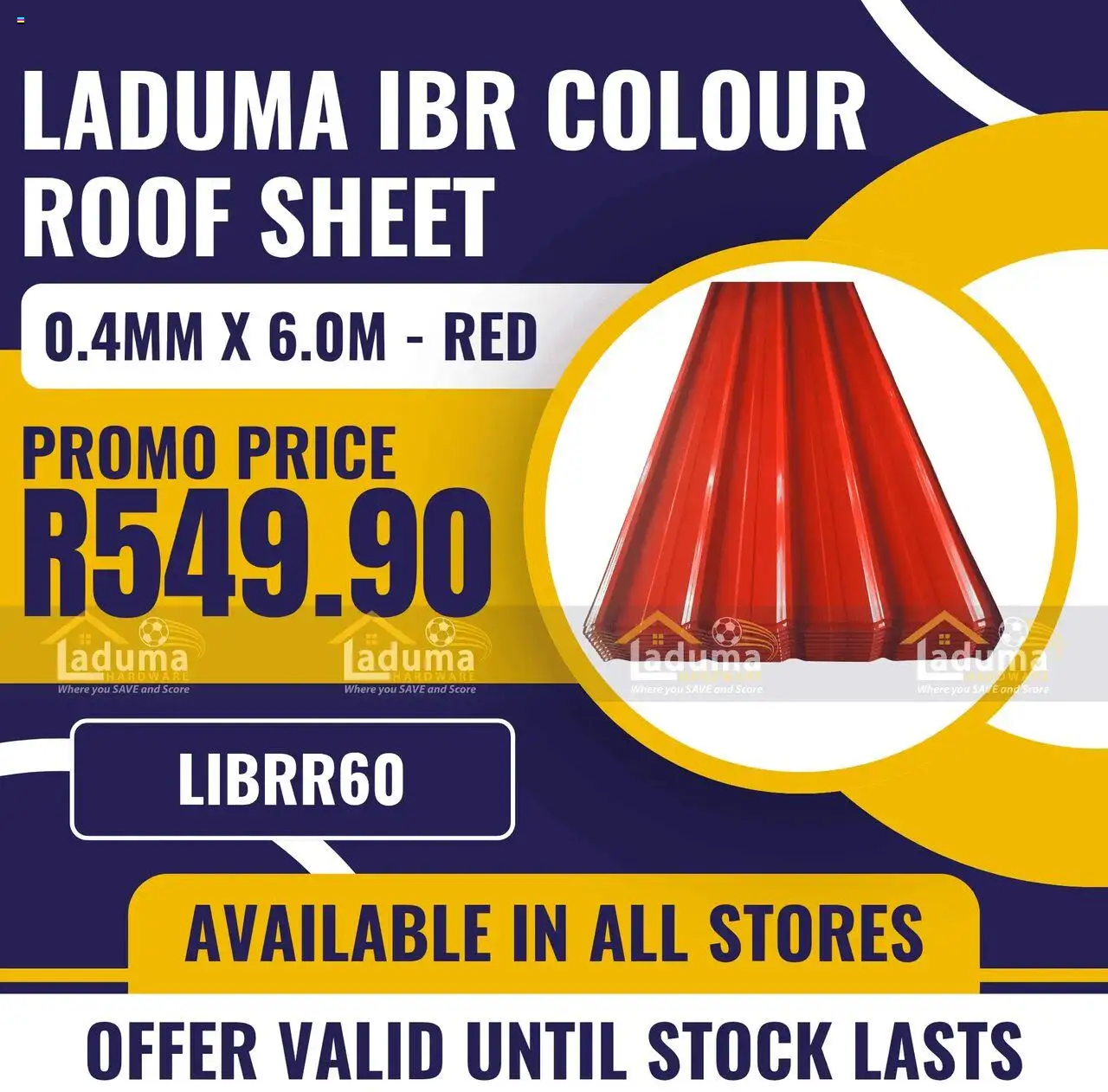 Laduma Hardware Special Offer from from Thursday 04/09/2025 > Promotions
