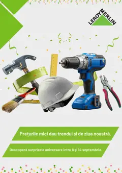 Previzualizarea de cataloage: Leroy Merlin Catalog nou valabil de la 08.09.2025
