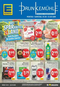 Vorschau von dem Prospekt des Geschäftes Edeka, gültig ab dem 14.09.2025