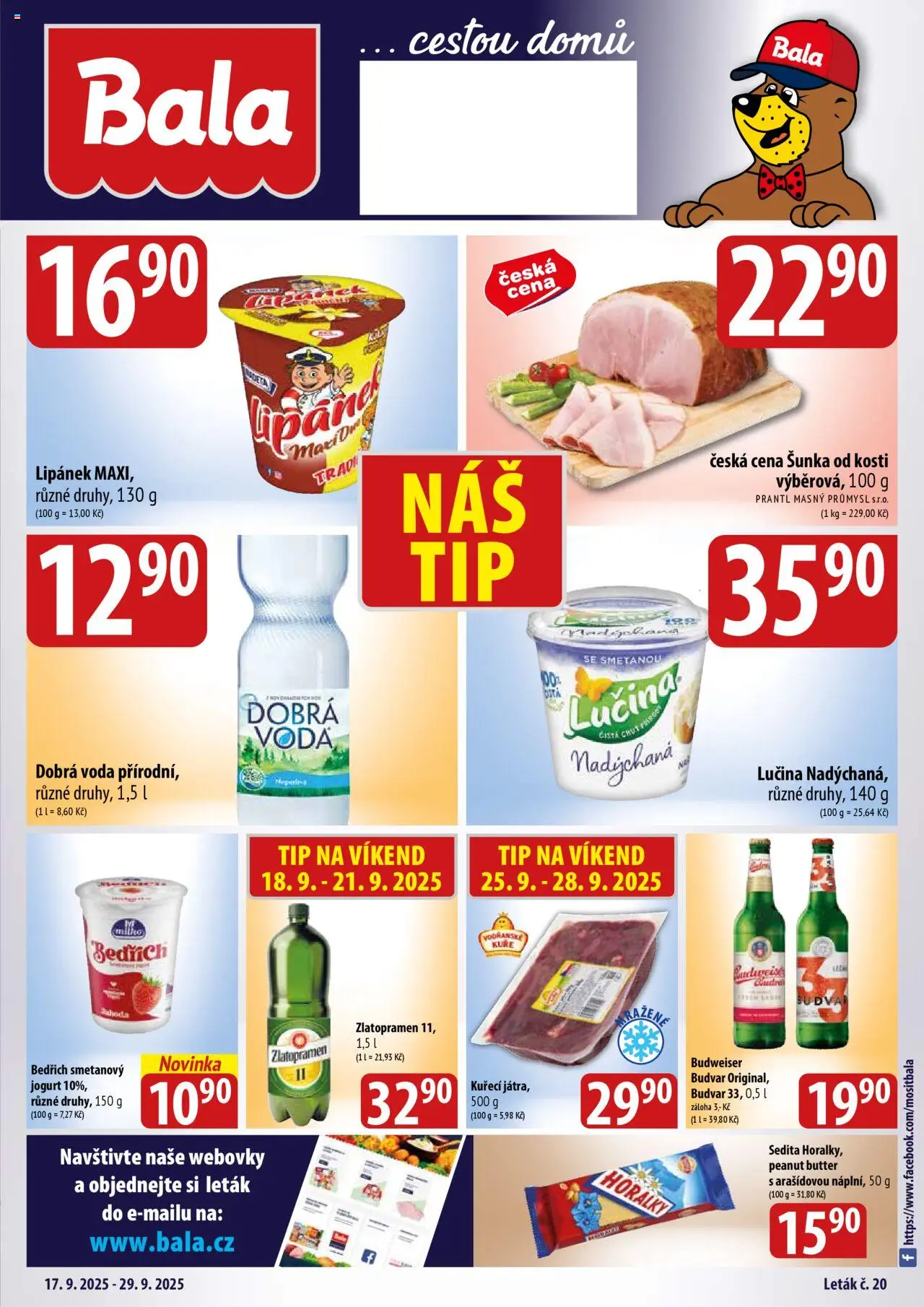  BALA Velký leták + (17.09.2025 - 29.09.2025)
