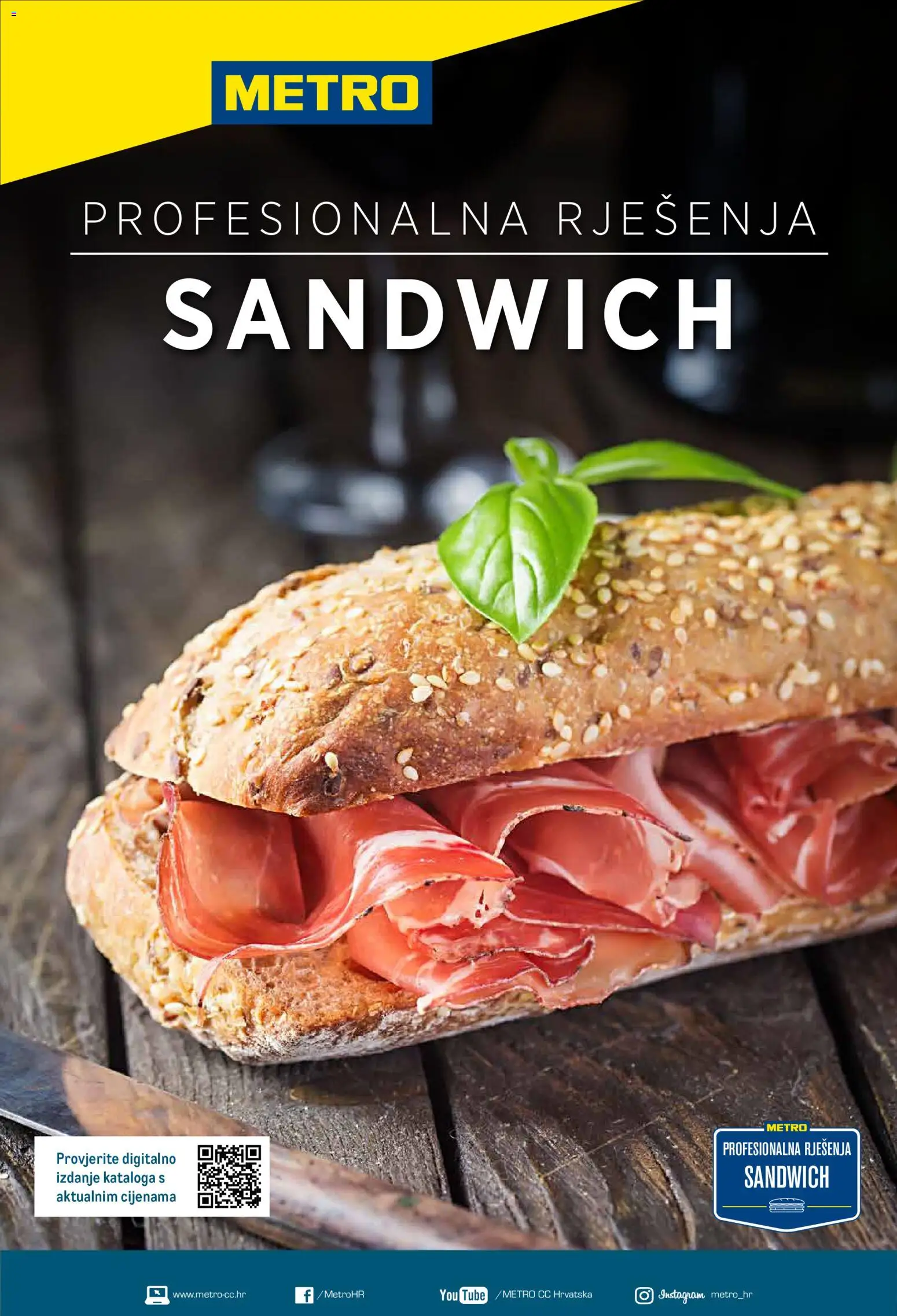 Pregled letka Metro - Poslovna rješenja - Sendvič trgovine Metro vrijedi od 05.03.2026