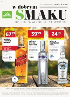 Pogląd gazetki "Oferta alkoholowa" ze sklepu Stokrotka ważnej od 11.09.2025