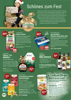 Vorschau von dem Prospekt des Geschäftes Reformhaus Bacher, gültig ab dem 01.12.2025 | Seite: 3