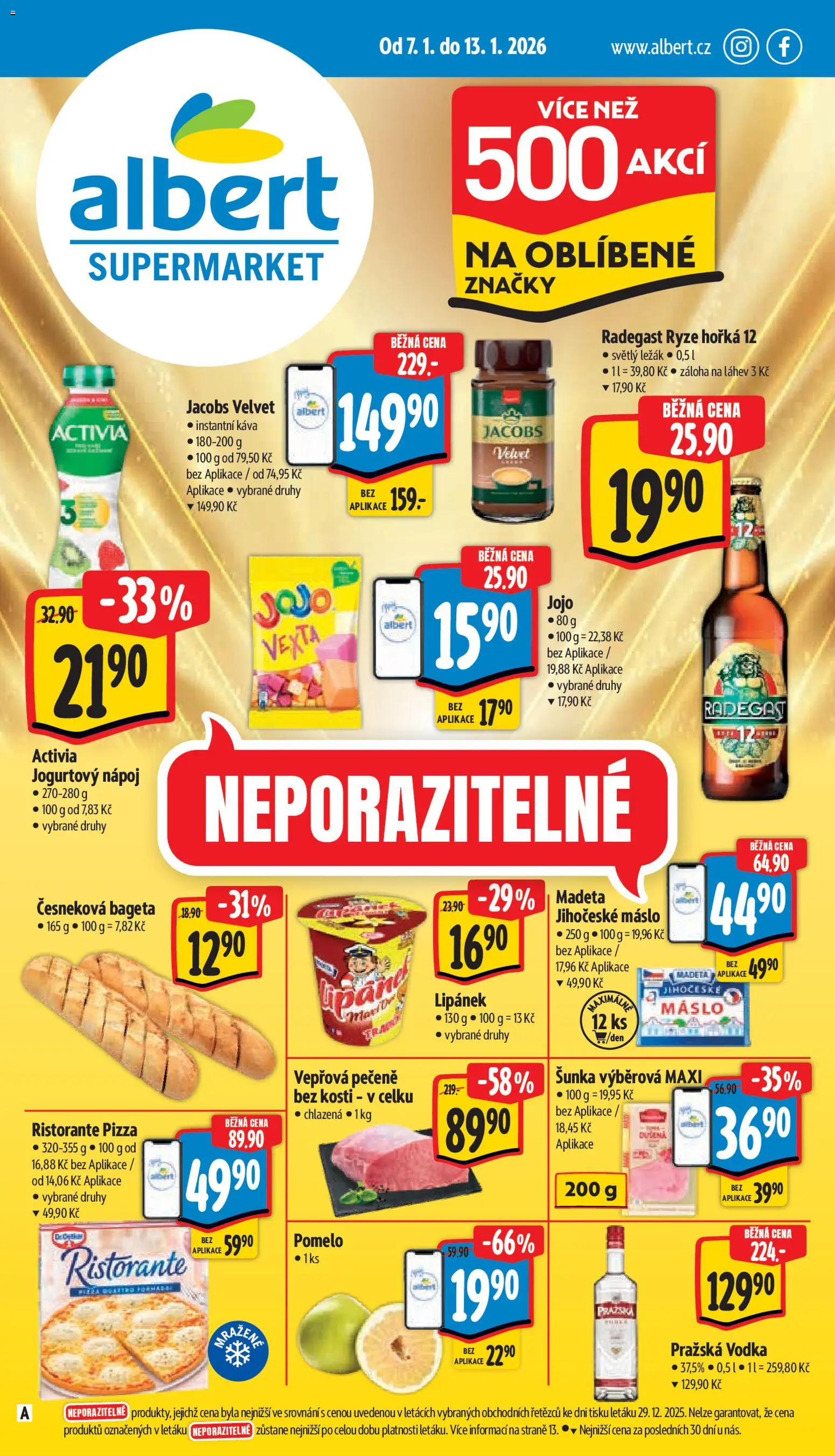 Náhled nabídky: Albert Supermarket platný od 07.01.2026